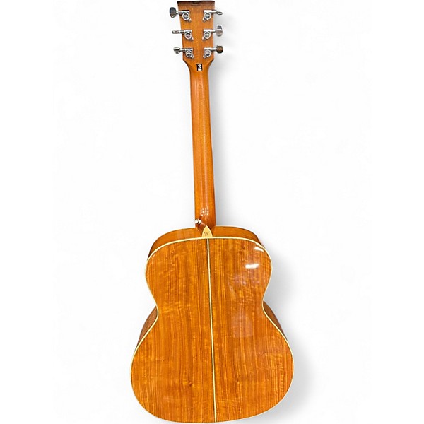 Used Washburn HG75SEG-O Natural Acoustic Electric Guitar