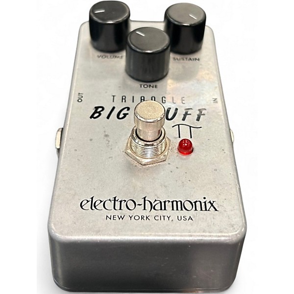 Used Electro-Harmonix Big Muff Triangle Pi Distortion Effect Pedal