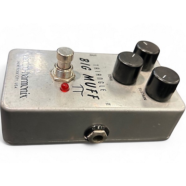 Used Electro-Harmonix Big Muff Triangle Pi Distortion Effect Pedal