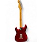 Used Fender Standard Stratocaster Candy Apple Red Metallic Solid Body Electric Guitar