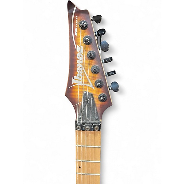 Used Ibanez rgar42mfmt 2 Tone Sunburst Solid Body Electric Guitar