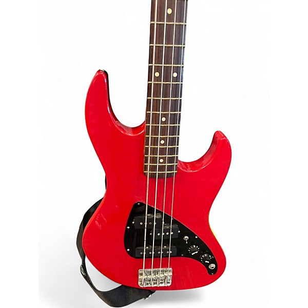 Used Fender JP 90 RED Electric Bass Guitar