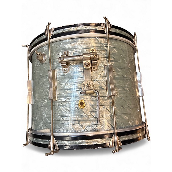 Used Ludwig 4 Piece Club Date MARINE PEARL Drum Kit