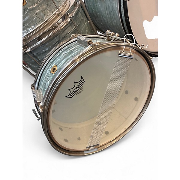 Used Ludwig 4 Piece Club Date MARINE PEARL Drum Kit