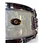 Used Slingerland 14X5.5 DELUXE STUDENT SNARE WHITE MARINE PEARL Drum