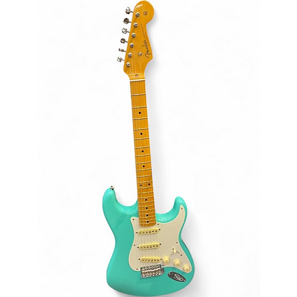 Used Fender 1957 American Vintage 2 Stratocaster Daphne Blue Solid Body Electric Guitar