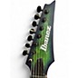 Used Ibanez RGDIX7MPB Surreal Blue Burst Green Solid Body Electric Guitar