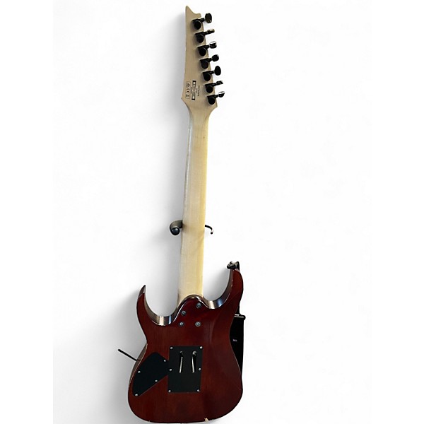 Used Ibanez RG7420PB Sapphire Blue Flat Solid Body Electric Guitar