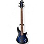 Used Schecter Guitar Research DIAMOND SERIES OMEN ELITE BLUE-BLACK BURST Electric Bass Guitar thumbnail