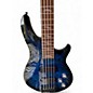 Used Schecter Guitar Research DIAMOND SERIES OMEN ELITE BLUE-BLACK BURST Electric Bass Guitar