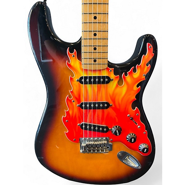 Used Fender Standard Stratocaster UltraBurst Solid Body Electric Guitar