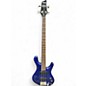 Used Ibanez Ergodyne edb300 Blue Electric Bass Guitar thumbnail