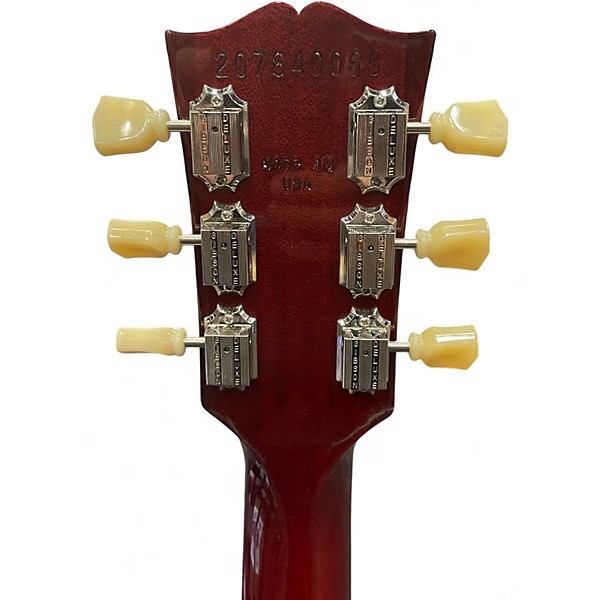 Used Gibson Les Paul Deluxe Wine Red Solid Body Electric Guitar