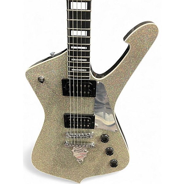 Used Ibanez PS60 SILVER SPARKLE Solid Body Electric Guitar