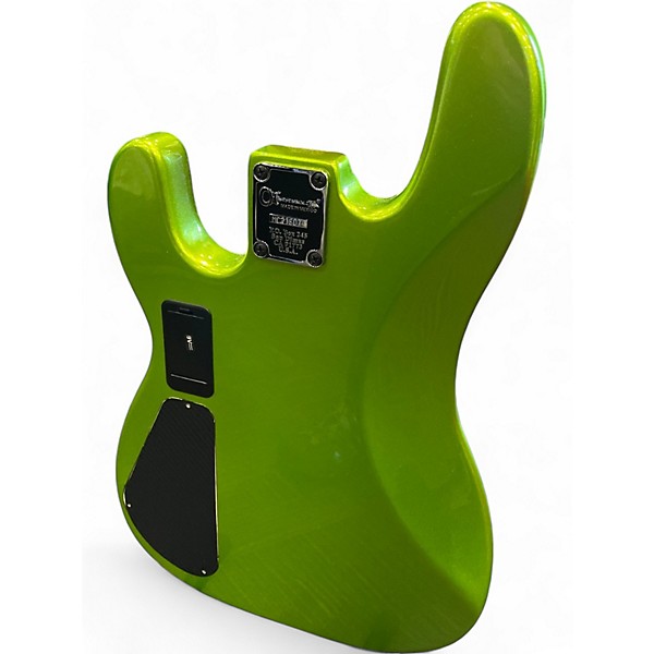 Used Charvel PRO MOD SAN DIMAS PJ BASS LIME GREEN Electric Bass Guitar