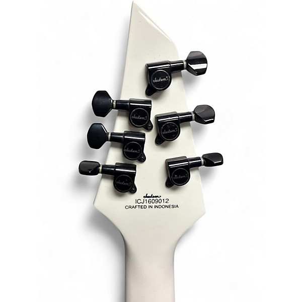 Used Jackson SLATHXMG White Solid Body Electric Guitar