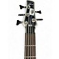 Used Ibanez SR305 5 String Black and Silver Electric Bass Guitar