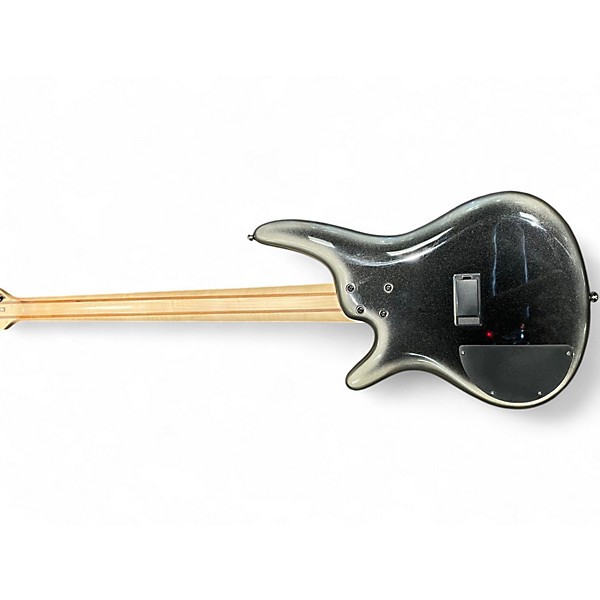 Used Ibanez SR305 5 String Black and Silver Electric Bass Guitar