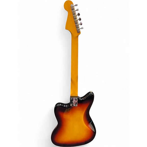 Used Fender American Vintage II 1966 Jazzmaster 3 Color Sunburst Solid Body Electric Guitar