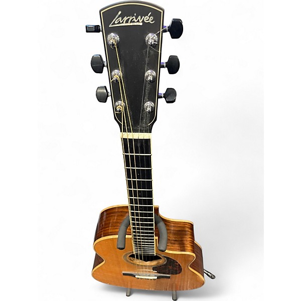 Used Larrivee LV-09E Vintage Natural Acoustic Guitar