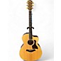 Used Taylor 214CE Deluxe Natural Acoustic Electric Guitar thumbnail