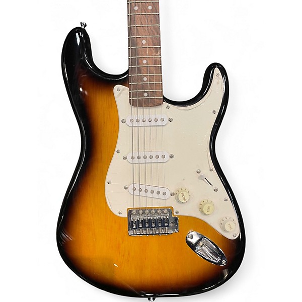 Used Squier STRAT 2 Color Sunburst Solid Body Electric Guitar
