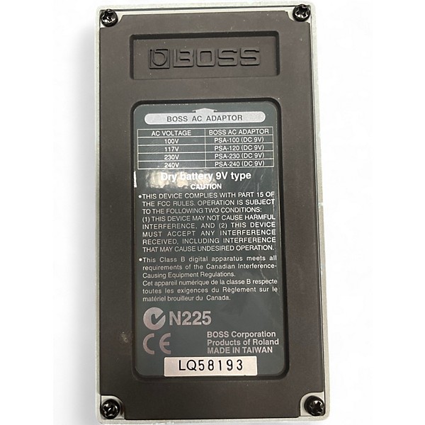 Used 2002 BOSS CE5 Chorus Ensemble Effect Pedal