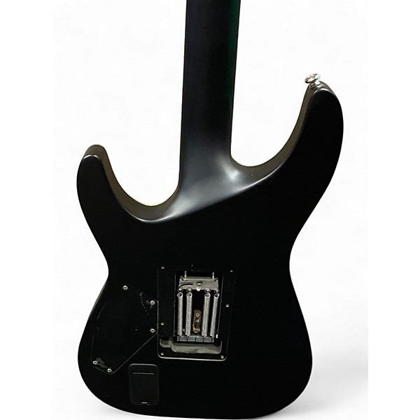 Used Schecter Guitar Research Damien Platinum Black Solid Body Electric Guitar