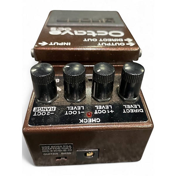 Used BOSS OC5 Octave Effect Pedal