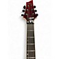 Used Schecter Guitar Research C1 FR SLS Elite Blood Burst Solid Body Electric Guitar