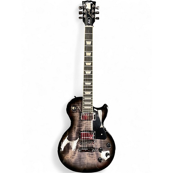 Used Gibson Les Paul Session Studio Trans Black Solid Body Electric Guitar