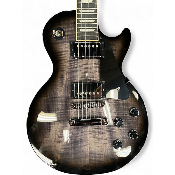 Used Gibson Les Paul Session Studio Trans Black Solid Body Electric Guitar