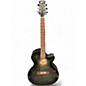 Used Mitchell MX430QAB Trans Black Acoustic Electric Guitar thumbnail