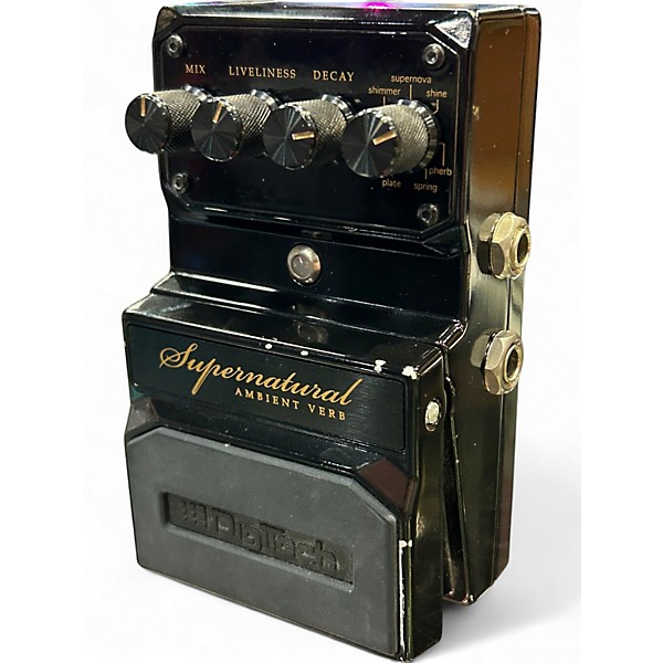 Used DigiTech Hardwire Supernatural Ambient Stereo Reverb Effect Pedal