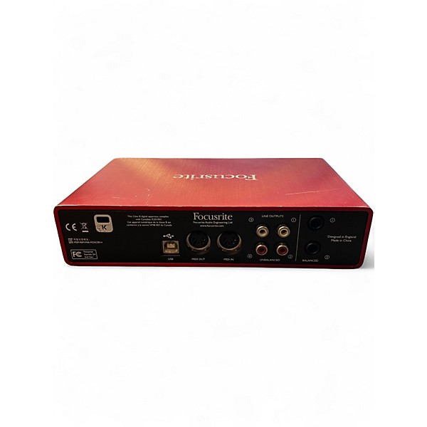 Used Focusrite Scarlett 2i4 Gen 2 Audio Interface