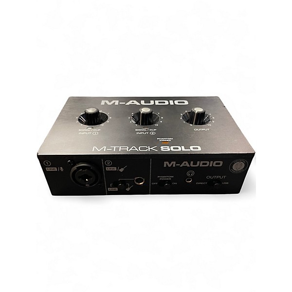 Used M-Audio M-TRACK SOLO Audio Interface