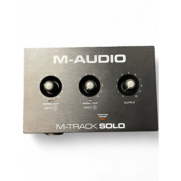 Used M-Audio M-TRACK SOLO Audio Interface