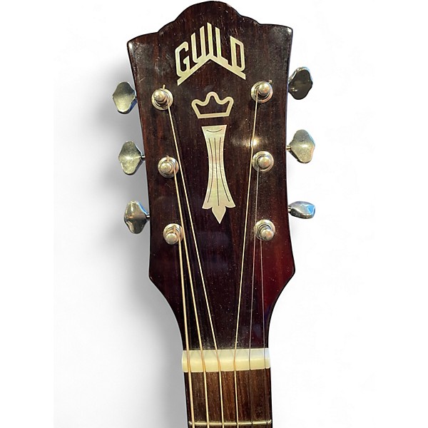 Used Guild OM-140 2 Tone Sunburst Acoustic Guitar
