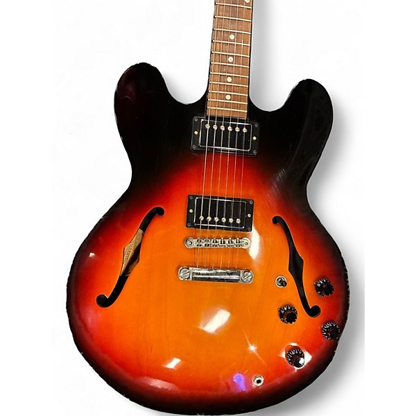 Used 2016 Gibson Memphis ES-335 Studio Ginger Burst Hollow Body Electric Guitar