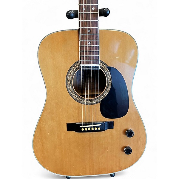 Used Alvarez 5046 Natural Acoustic Electric Guitar