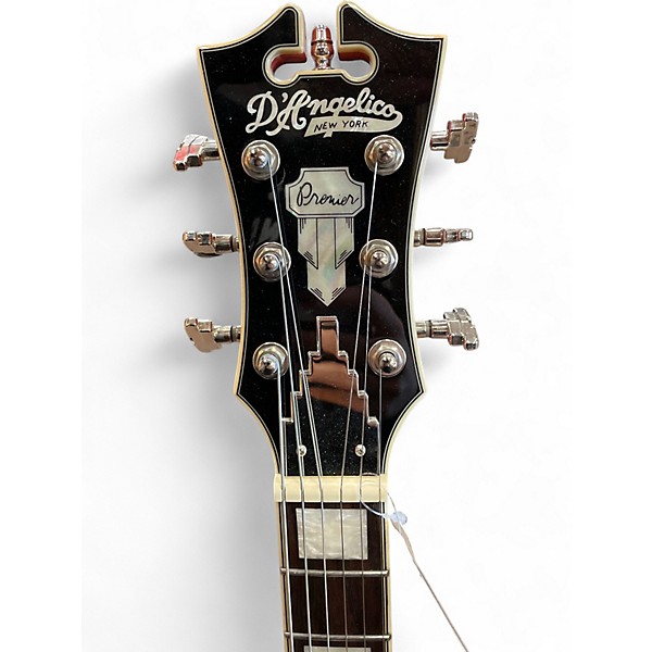 Used D'Angelico PREMIER DC XT SUNBRST Hollow Body Electric Guitar