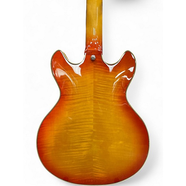 Used D'Angelico PREMIER DC XT SUNBRST Hollow Body Electric Guitar
