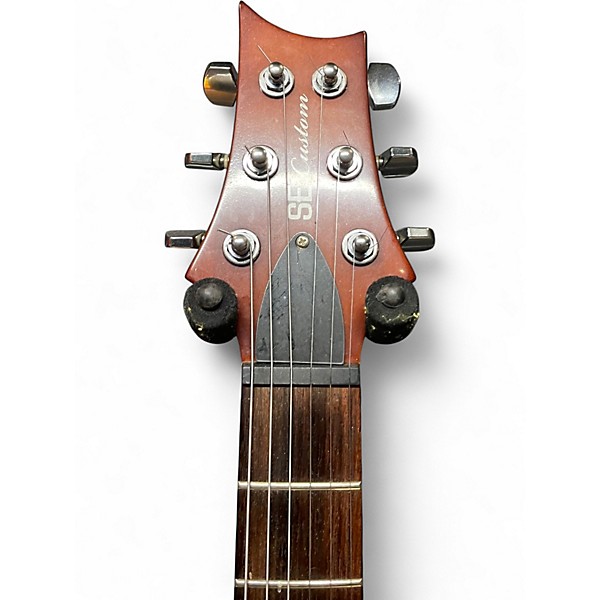 Used PRS SE Custom 24 Trans Brown Solid Body Electric Guitar