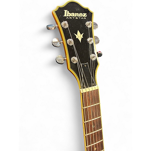 Used Ibanez AS80 Natural Hollow Body Electric Guitar