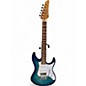 Used Ibanez AZ22S1F Standard Transparent Turquoise Burst  Solid Body Electric Guitar thumbnail