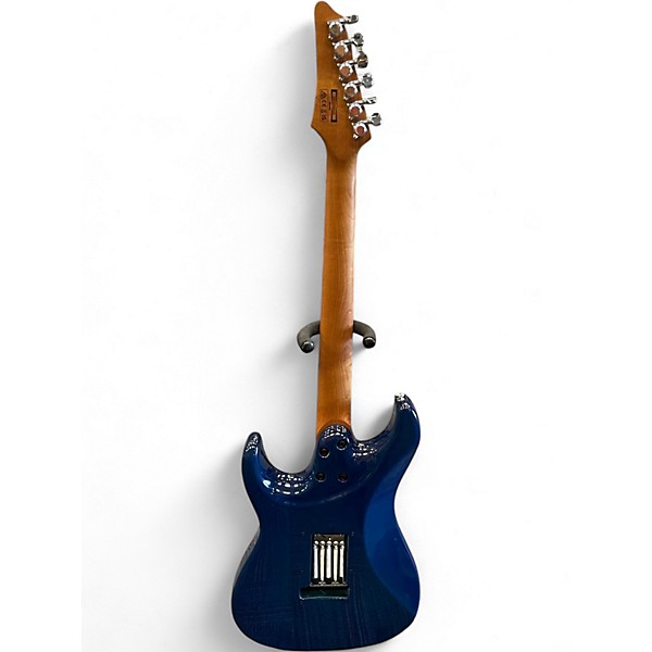 Used Ibanez AZ22S1F Standard Transparent Turquoise Burst  Solid Body Electric Guitar