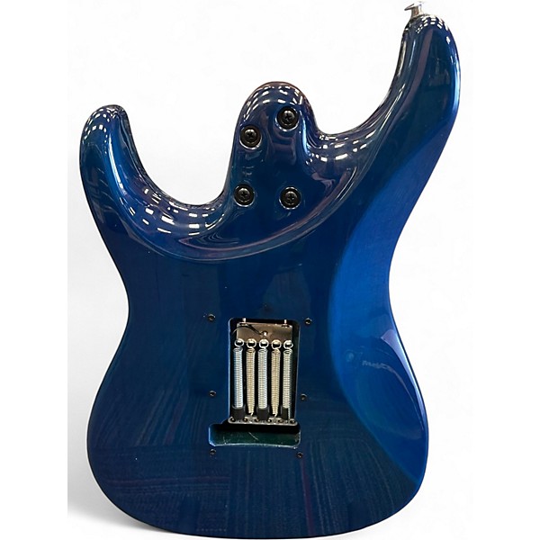 Used Ibanez AZ22S1F Standard Transparent Turquoise Burst  Solid Body Electric Guitar
