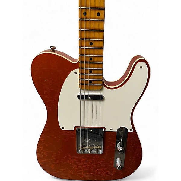 Used Fender Custom Shop S20 LTD 50's Telecaster Custom Journeyman Aged Candy Tangerine Solid Body Electric Guitar