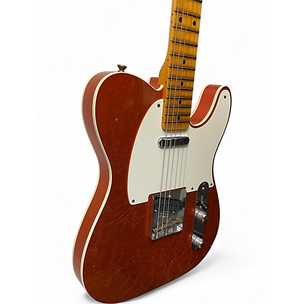 Used Fender Custom Shop S20 LTD 50's Telecaster Custom Journeyman Aged Candy Tangerine Solid Body Electric Guitar