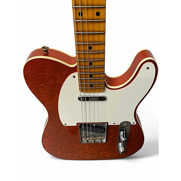 Used Fender Custom Shop S20 LTD 50's Telecaster Custom Journeyman Aged Candy Tangerine Solid Body Electric Guitar